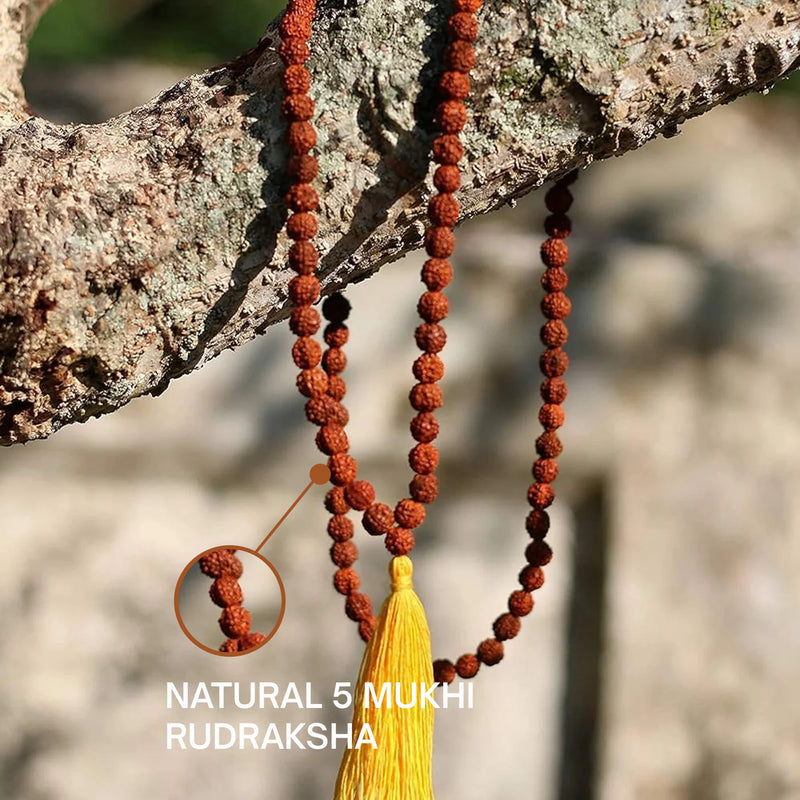 108 Beads Rudraksha Jaap Mala
