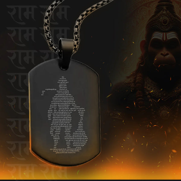 Hanuman Chalisa Pendant (Blessing & Protection) - Abhimantrit